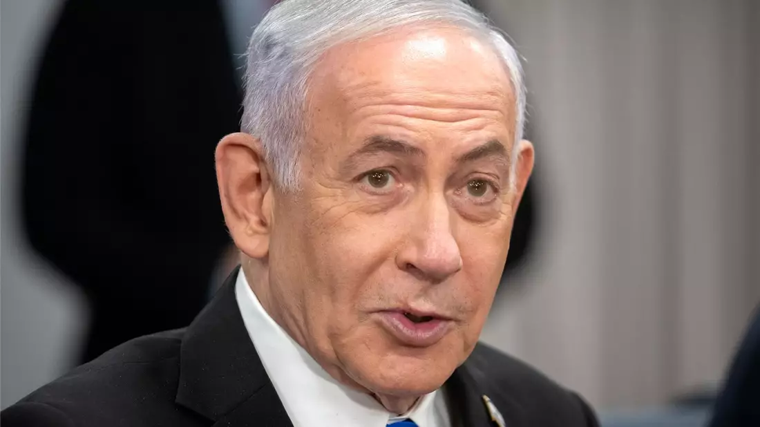 Israels Premier Netanjahu besteht auf seinen Bedingungen für ein Ende des Krieges. (Archivbild) - Bild: Mark Schiefelbein/AP/dpa