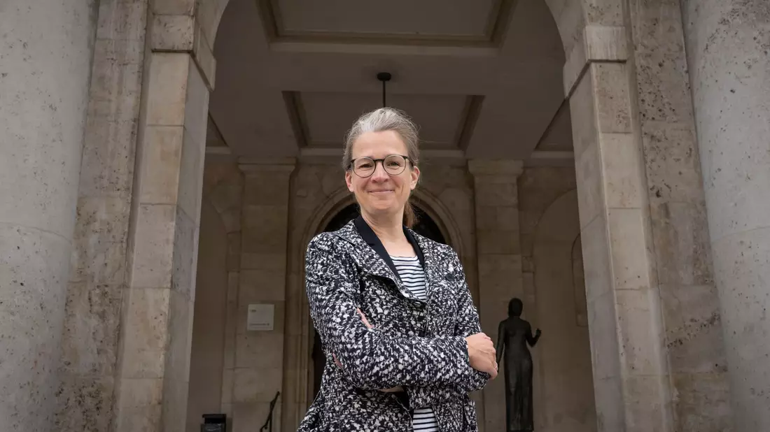 Ann-Katrin Kaufhold sähe die SPD ebenfalls gern in Karlsruhe. - Bild: C.Olesinski/LMU/dpa