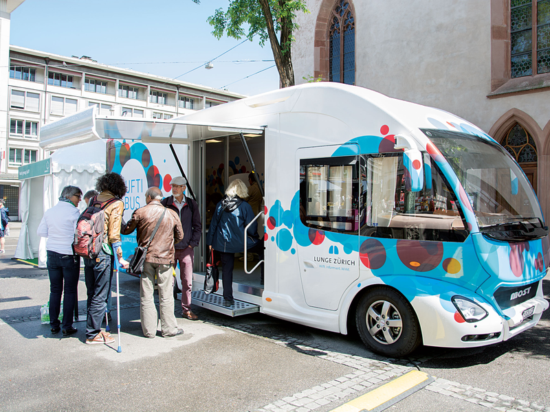 LuftiBus - Foto: Lunge Zürich über pressetext.de