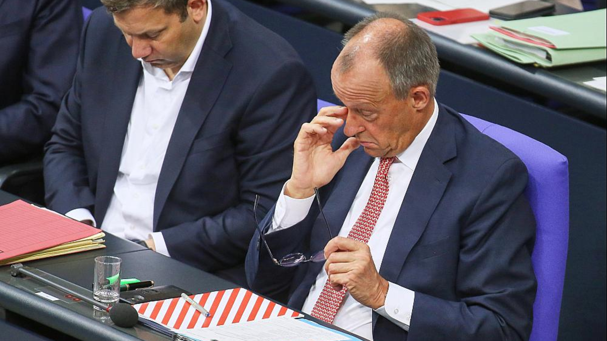 Lars Klingbeil und Friedrich Merz am 09.07.2025 - Foto: über dts Nachrichtenagentur