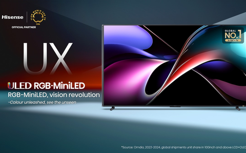 Globale Bühne für RGB MiniLED: Hisense setzt 116UXQ in Szene - Foto: presseportal.de