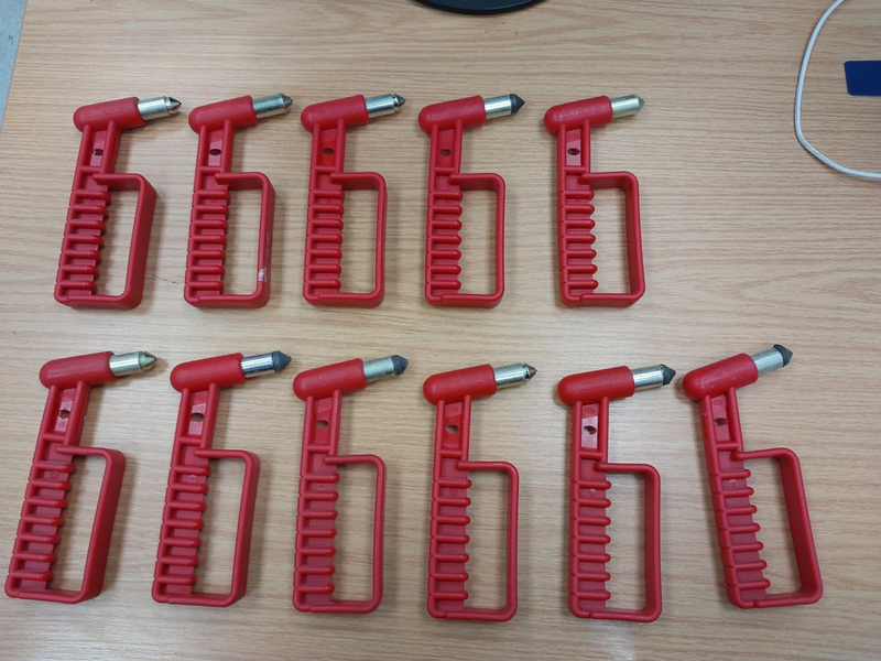 BPOLI L: Wofür braucht er denn die Hämmer? - Foto: presseportal.de