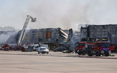 Polen macht russische Geheimdienste für den Brand im Marywilska-Einkaufszentrum in Warschau verantwortlich. (Archivbild)  - Foto: Leszek Szymanski/PAP/dpa