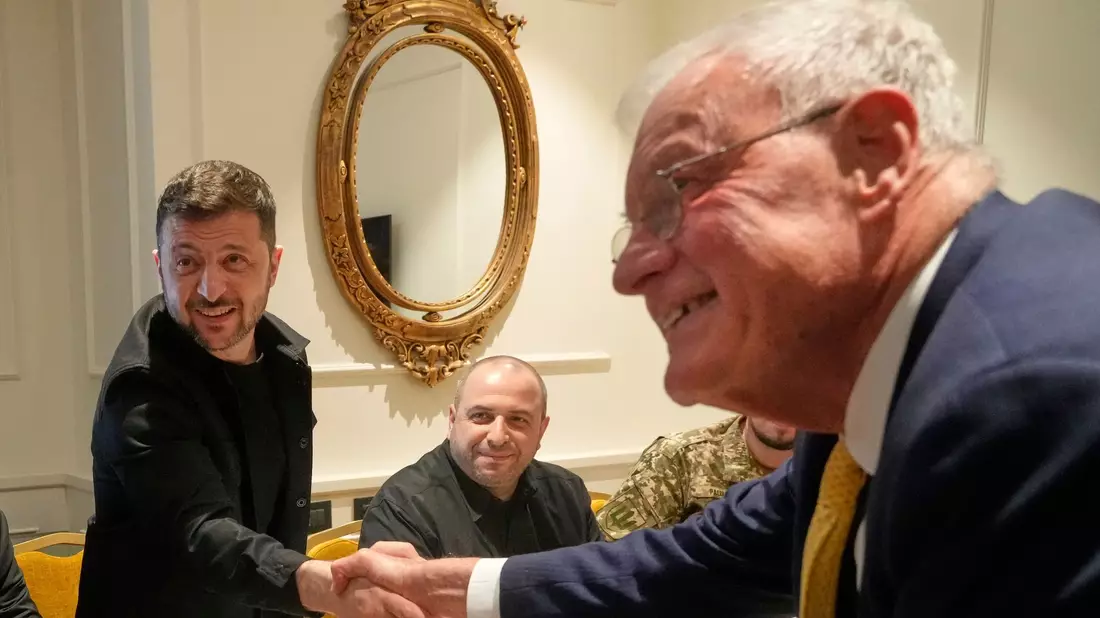 Der US-Sondergesandte Keith Kellogg wird zu weiteren Gesprächen in der ukrainischen Hauptstadt Kiew erwartet. (Archivbild) - Bild: Gregorio Borgia/AP/dpa