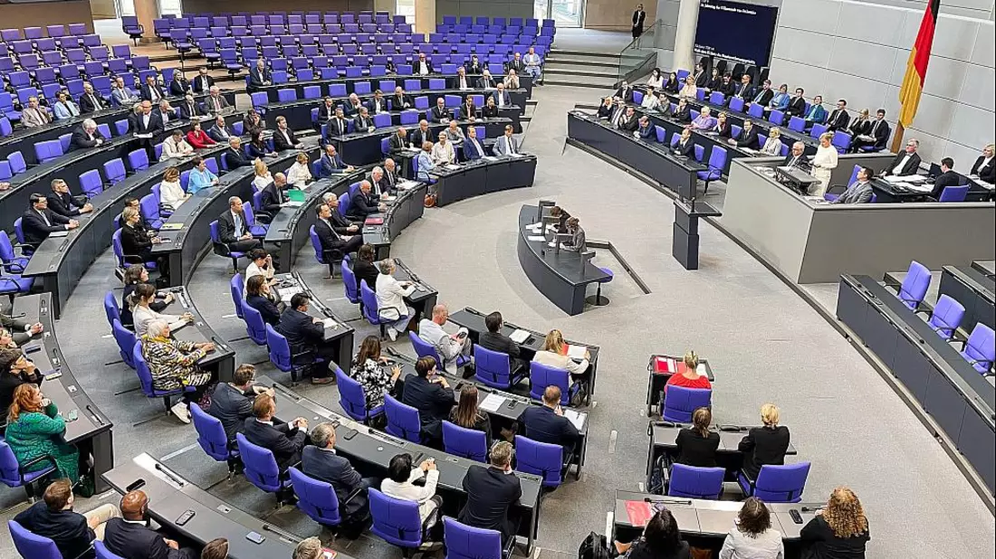 Bundestagssitzung am 11.07.2025 - Bild: über dts Nachrichtenagentur