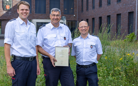 FW-KLE: Ralf Benkel für weitere Amtszeit als Leiter der Feuerwehr bestätigt - Foto: presseportal.de