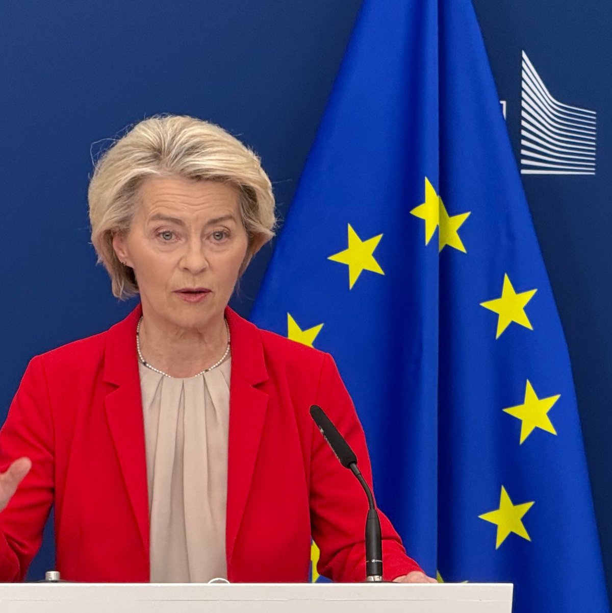 Wird die EU Gegenmaßnahmen ergreifen? - Foto: Helena Dolderer/dpa