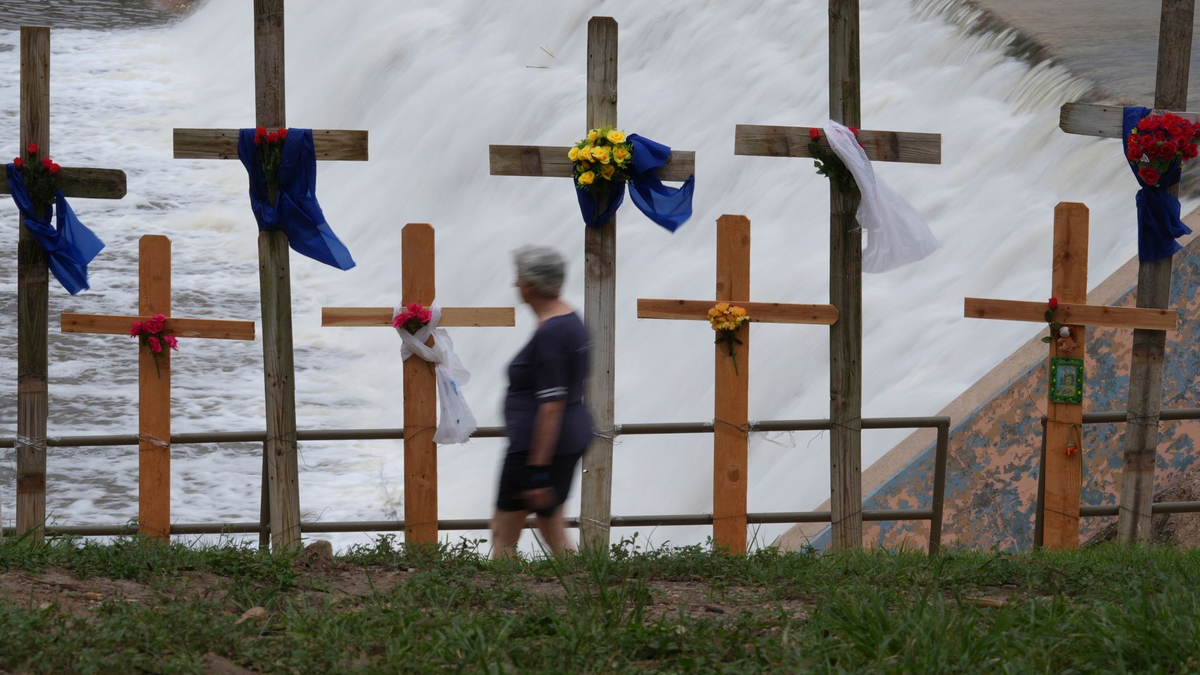 Eine US-Flagge. - Foto: Eric Gay/AP/dpa