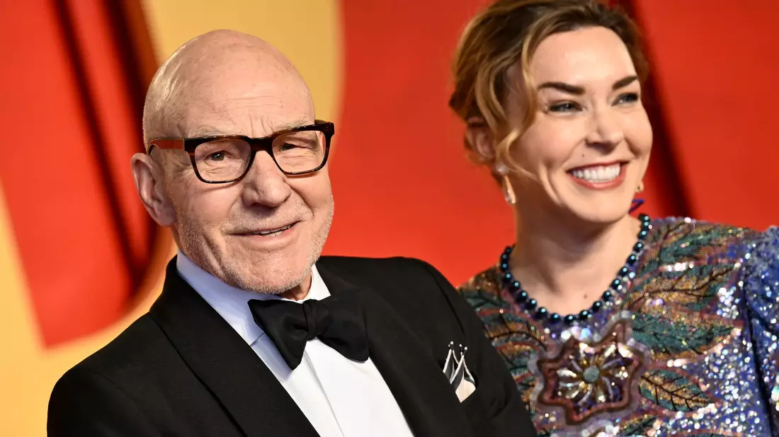 Patrick Stewart und seine Frau Sunny Ozell. - Bild: Evan Agostini/Invision/AP/dpa