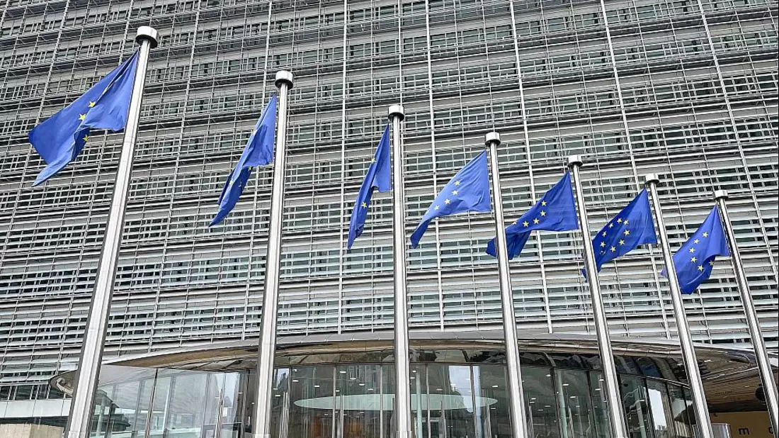EU-Fahnen (Archiv) - Bild: über dts Nachrichtenagentur