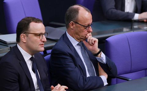 Jens Spahn und Friedrich Merz (Archiv) - Foto: über dts Nachrichtenagentur