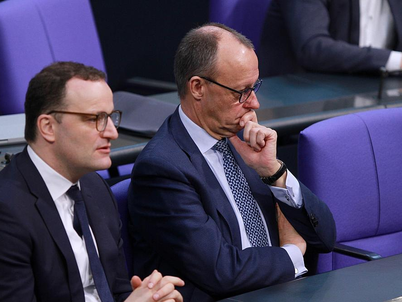 Jens Spahn und Friedrich Merz (Archiv) - Foto: über dts Nachrichtenagentur