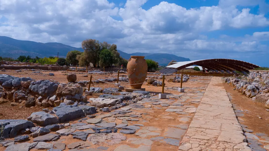 Auf Kreta zeugen archäologische Stätten von der Blüte der minoischen Zivilisation zwischen 2800 und 1100 vor unserer Zeit. (Archivbild) - Bild: Y.Papadakis/Ministry Of Culture/Unesco/dpa