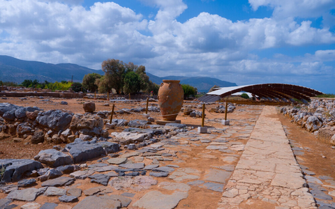 Auf Kreta zeugen archäologische Stätten von der Blüte der minoischen Zivilisation zwischen 2800 und 1100 vor unserer Zeit. (Archivbild) - Foto: Y.Papadakis/Ministry Of Culture/Unesco/dpa