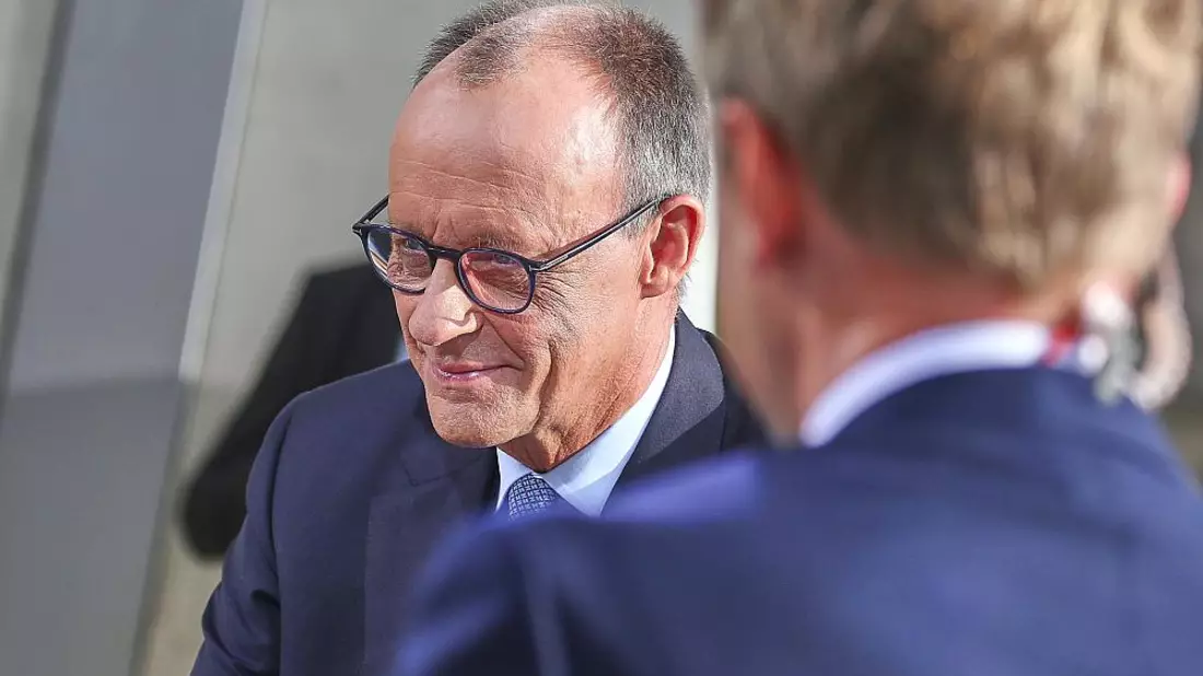Friedrich Merz und Markus Preiß am 13.07.2025 - Bild: über dts Nachrichtenagentur