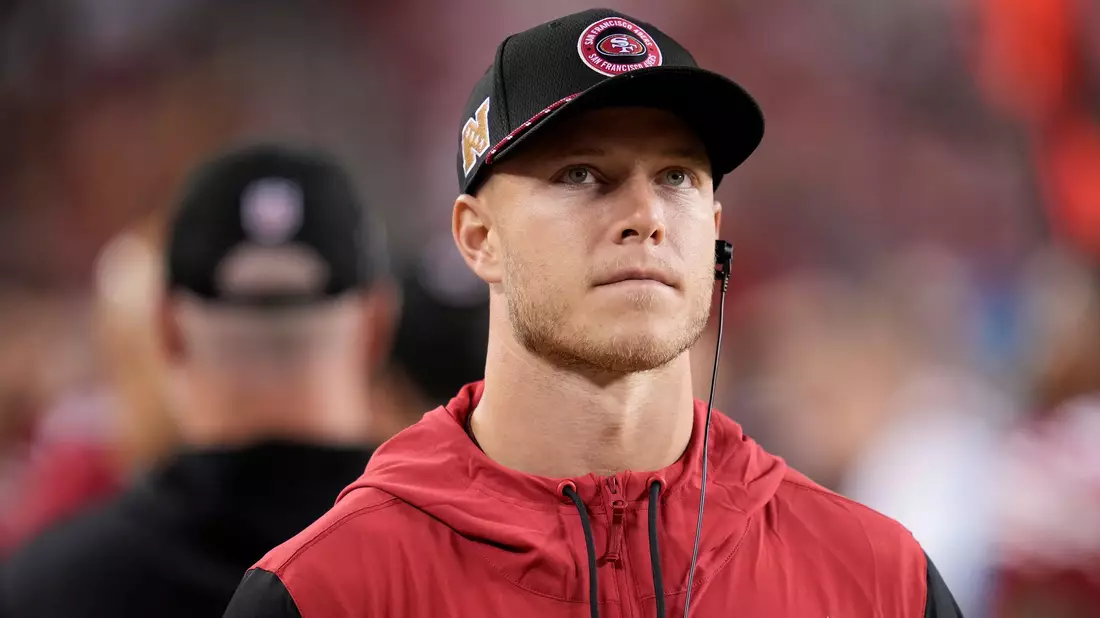 Christian McCaffrey ist Vater einer Tochter geworden. (Archivbild) - Bild: Godofredo A. Vasquez/AP/dpa