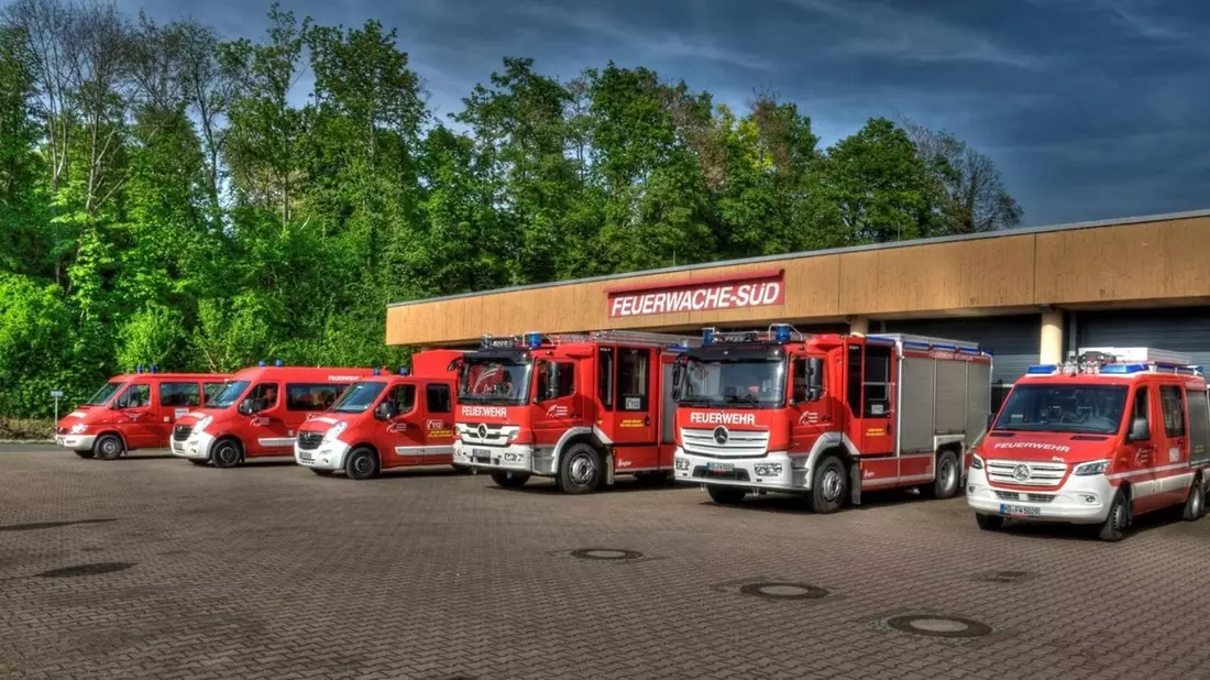 FW Weinheim: Feuerwehr hautnah, ein Blick hinter die Kulissen der Wache Süd - Bild: presseportal.de