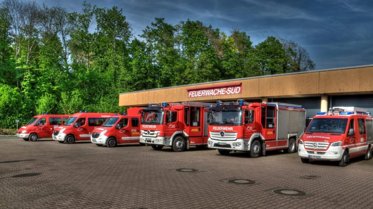 FW Weinheim: Feuerwehr hautnah, ein Blick hinter die Kulissen der Wache Süd - Foto: presseportal.de