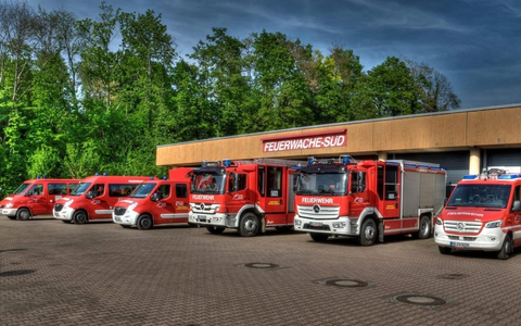 FW Weinheim: Feuerwehr hautnah, ein Blick hinter die Kulissen der Wache Süd - Foto: presseportal.de