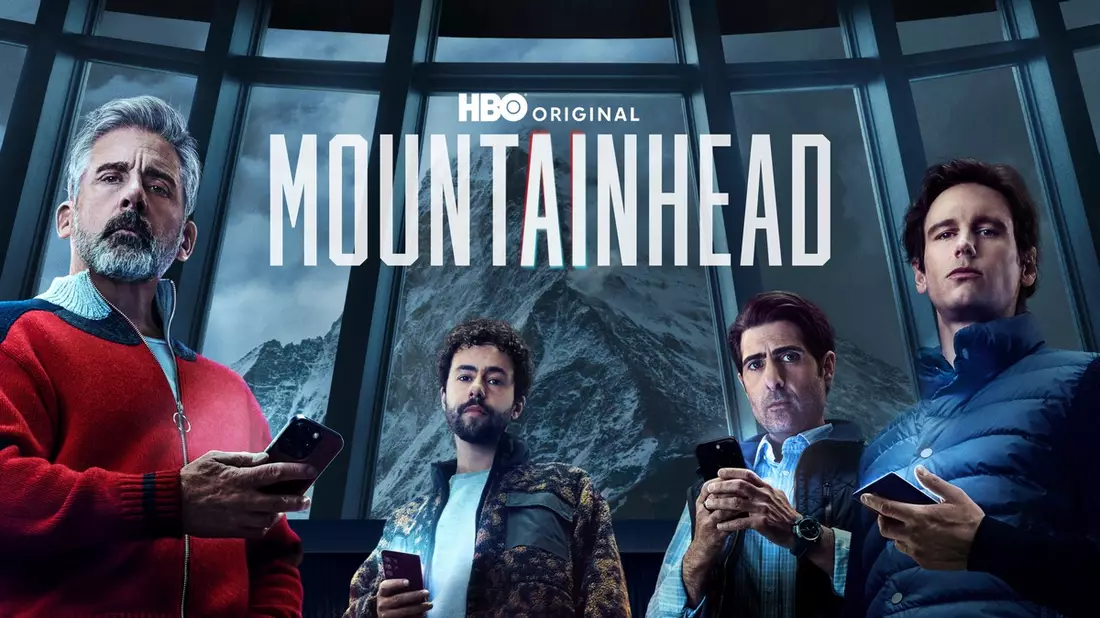Der Film Mountainhead von Jesse Armstrong mit Steve Carell startet am 30. August bei Sky und WOW - Bild: presseportal.de