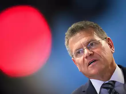 Ist enttäuscht von Trump: EU-Handelskommissar Maros Sefcovic. (Archivbild) - Foto: Bernd von Jutrczenka/dpa