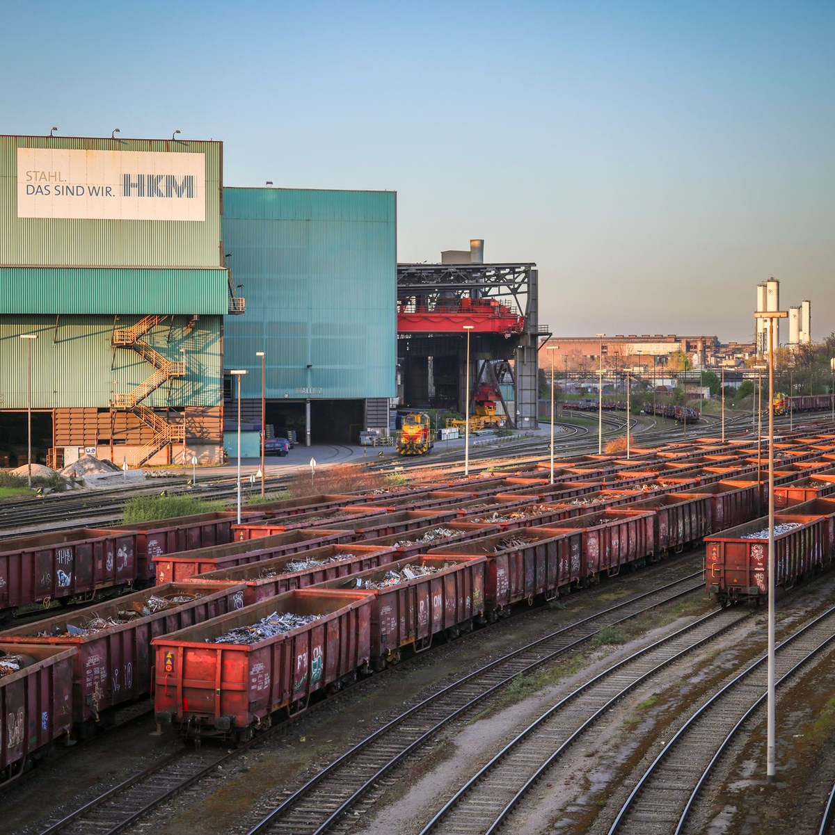 Die USA importieren in großen Mengen Stahlschrott aus Europa: Handelsbeschränkungen könnten die dortige Industrie stark treffen. (Archivbild) - Foto: Christoph Reichwein/dpa