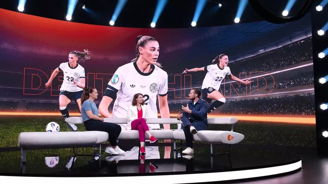 UEFA Frauen-EM 2025: Frankreich – Deutschland live im ZDF - Bild: presseportal.de