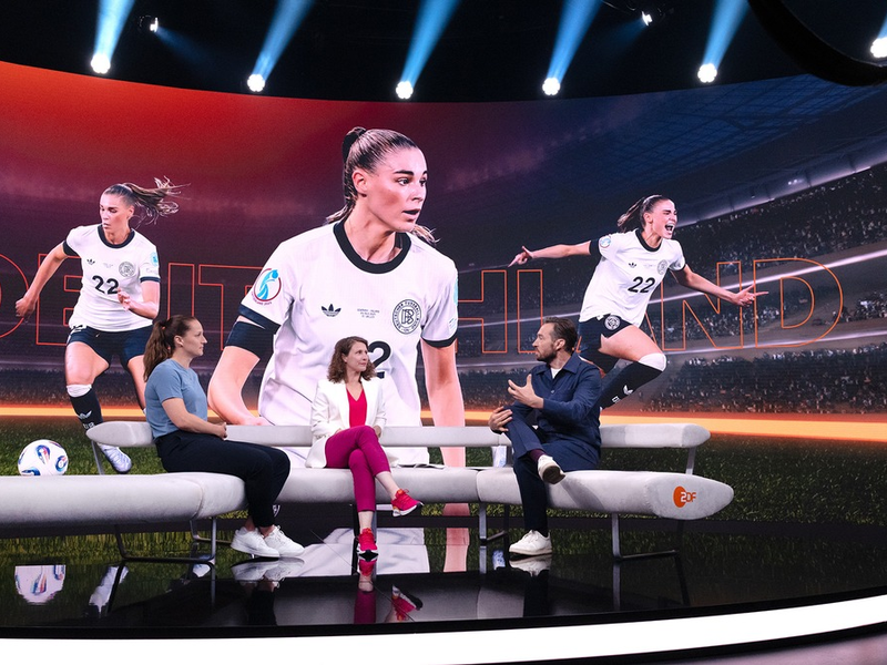 UEFA Frauen-EM 2025: Frankreich – Deutschland live im ZDF - Foto: presseportal.de