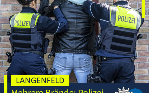 POL-ME: Mehrere Brände gelegt: Polizei fasst zwei Tatverdächtige - 2507063 - Foto: presseportal.de