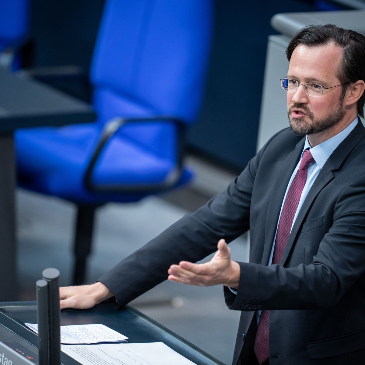 Wirft Unionsfraktionschef Spahn wegen der geplatzten Richterwahl einen Vertrauensverlust: SPD-Fraktionsgeschäftsführer Wiese. - Foto: Michael Kappeler/dpa