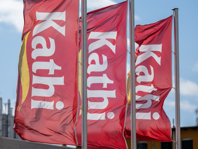 Das Unternehmen Kathi wurde 1951 in Halle (Saale) gegründet.  - Foto: Hendrik Schmidt/dpa