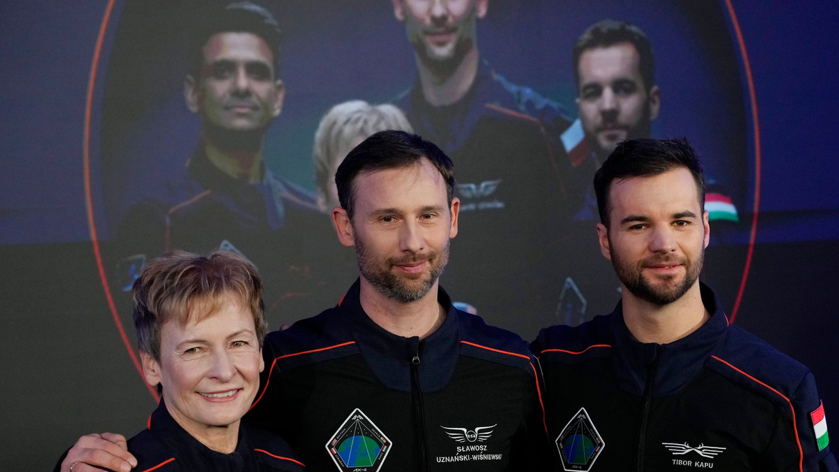 Die Axiom Mission 4 kehrt zur Erde zurück. - Foto: Czarek Sokolowski/AP/dpa