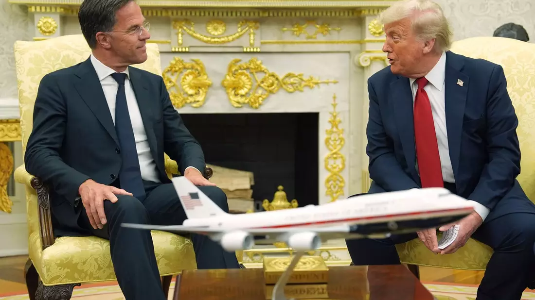 Trump hatte Putin am Montag eine Frist zur Beendigung des russischen Kriegs gegen die Ukraine gesetzt. - Bild: Evan Vucci/AP/dpa