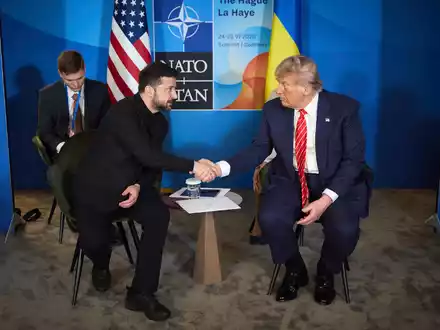 Selenskyj dankt Trump für das neue Ultimatum gegenüber Russland und glaubt an bessere Chancen für einen Frieden dadurch. (Archivbild) - Foto: Ukraine Presidency/Planet Pix via ZUMA Press Wire/dpa