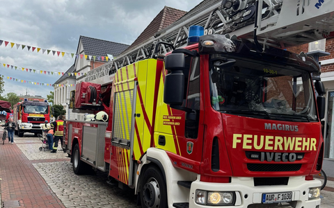 FW-AUR: Röstmaschine geriet in Brand - Foto: presseportal.de