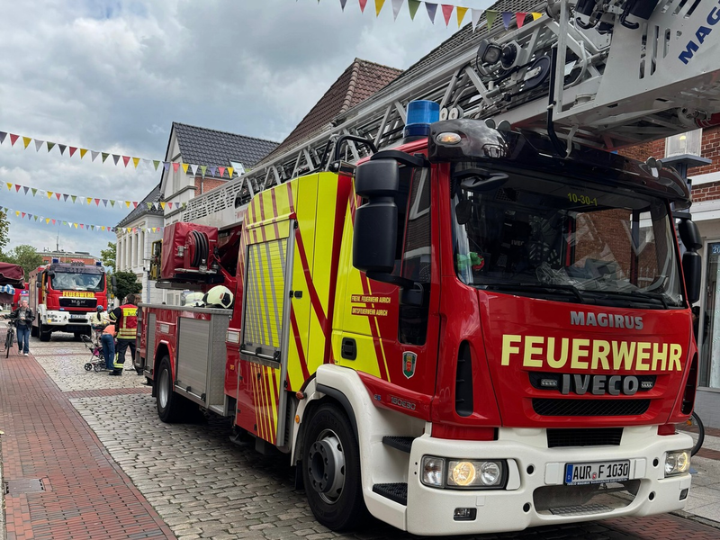 FW-AUR: Röstmaschine geriet in Brand - Foto: presseportal.de