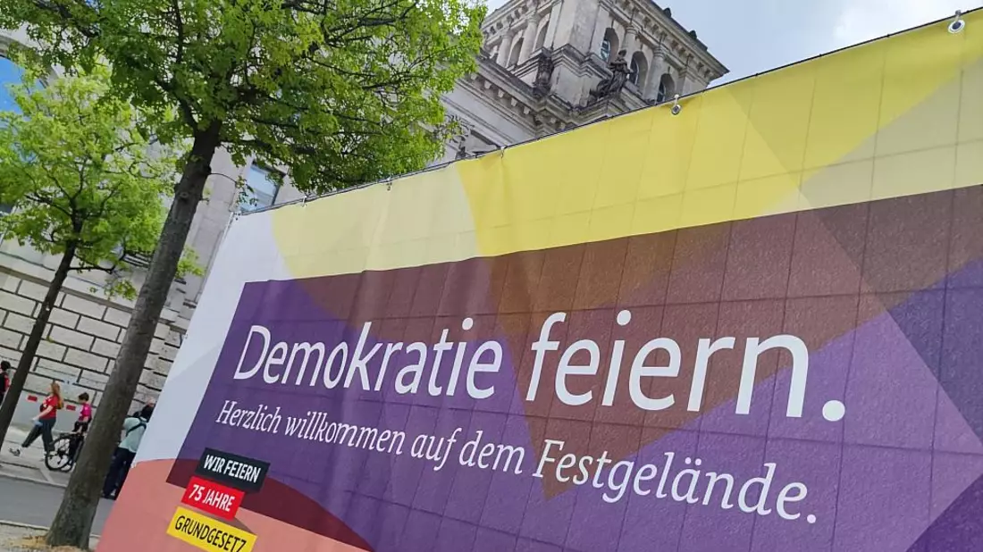 Bürgerfest zu 75 Jahren Grundgesetz (Archiv) - Bild: über dts Nachrichtenagentur