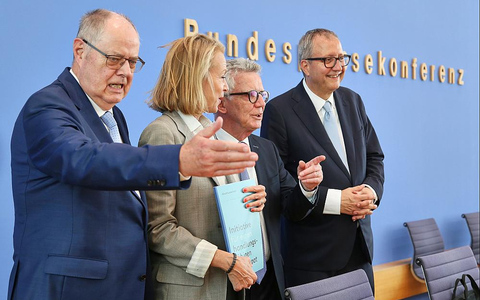 Vorstellung des Abschlussberichts der Initiative für einen handlungsfähigen Staat am 14.07.2025 - Foto: über dts Nachrichtenagentur