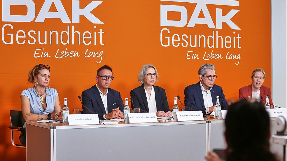 Vorstellung DAK-Gesundheitsreport 2025 am 15.07.2025 - Foto: über dts Nachrichtenagentur