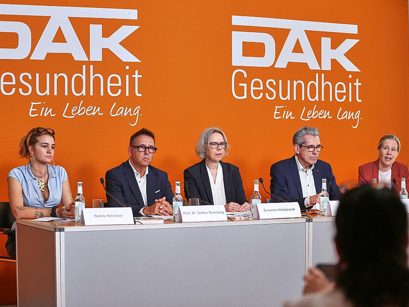 Vorstellung DAK-Gesundheitsreport 2025 am 15.07.2025 - Foto: über dts Nachrichtenagentur