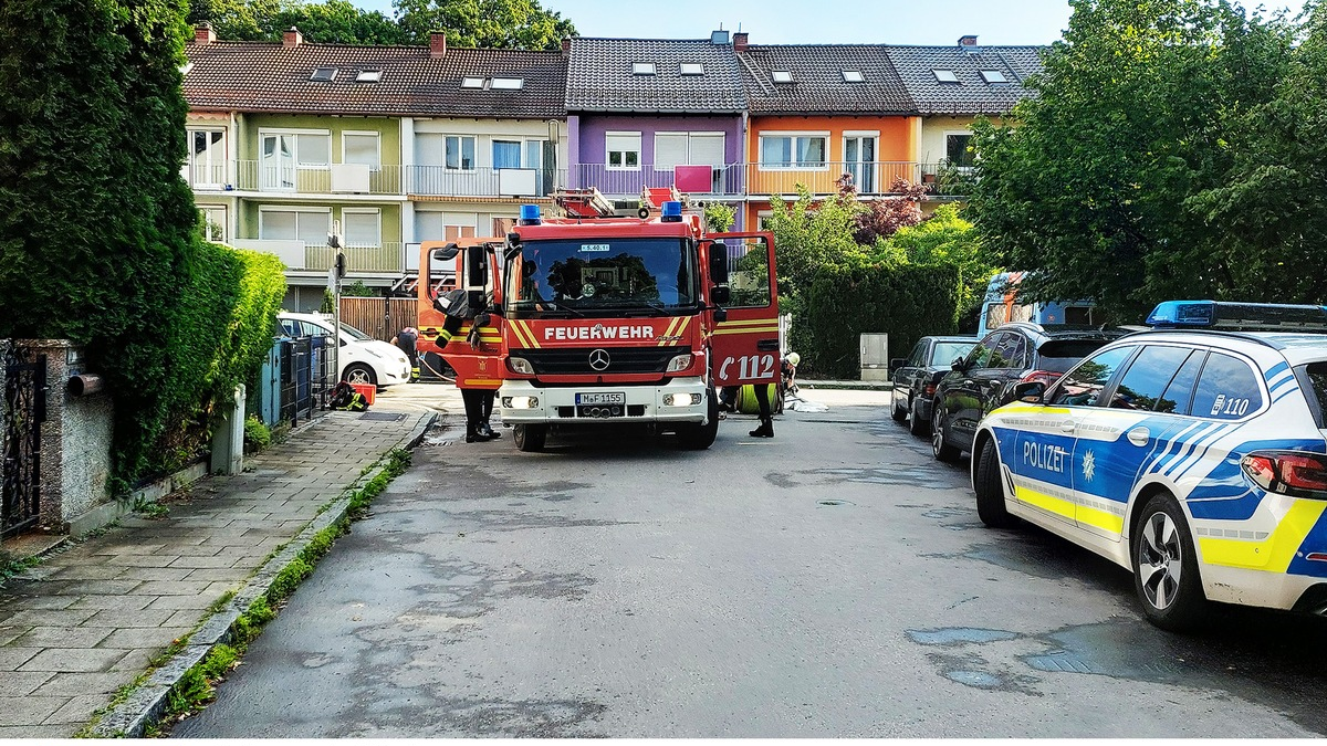FW-M: Schwer verletzt nach Zimmerbrand (Giesing) - Foto: presseportal.de