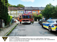 FW-M: Schwer verletzt nach Zimmerbrand (Giesing) - Foto: presseportal.de
