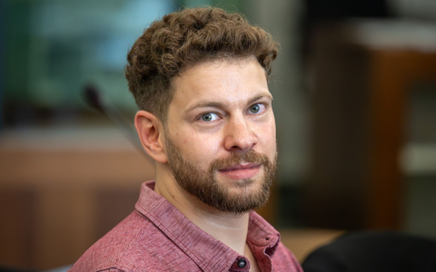 Lahav Shapira wirft der FU vor, sie unternehme nicht genug gegen antisemitische Diskriminierung.  - Foto: Soeren Stache/dpa