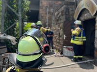 FW Weinheim: Brand im Keller in der Mannheimer Straße - Foto: presseportal.de