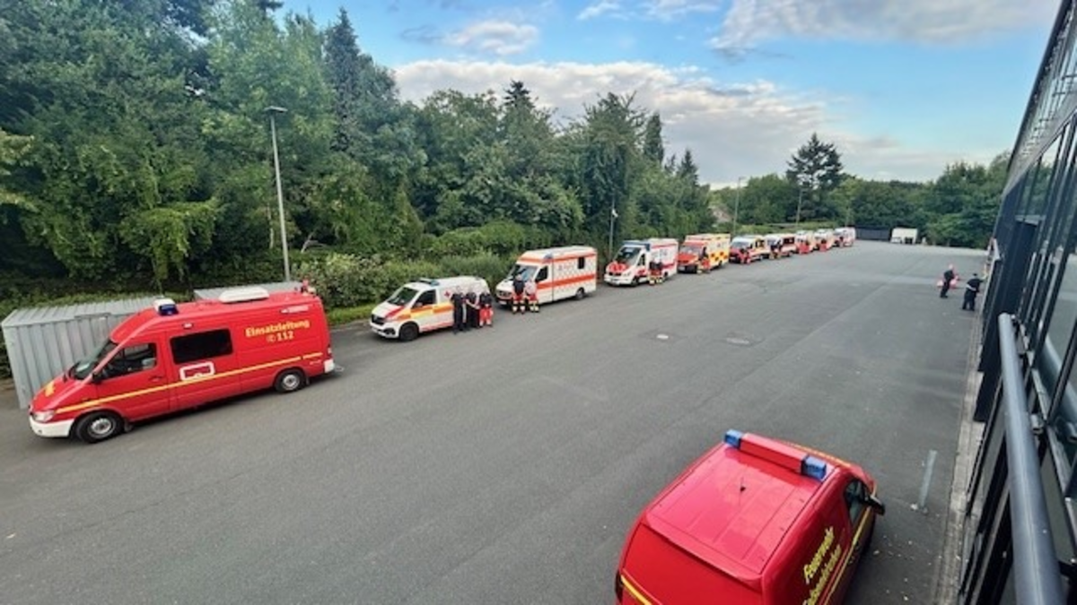FW-GE: Überörtliche Hilfeleistung der Feuerwehr Gelsenkirchen - Foto: presseportal.de