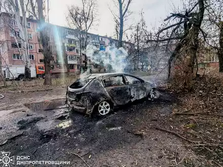 Die Industriestadt Krywyj Rih ist immer wieder Ziel von russischen Angriffen mit Raketen und Kampfdrohnen. (Archivbild) - Foto: Uncredited/Ukrainian Emergency Service/dpa