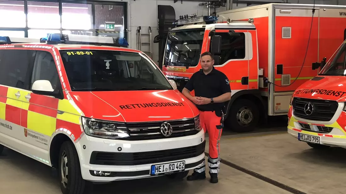 RKiSH: Start des Akut-Einsatzfahrzeugs (AEF) in Rendsburg - Bild: presseportal.de