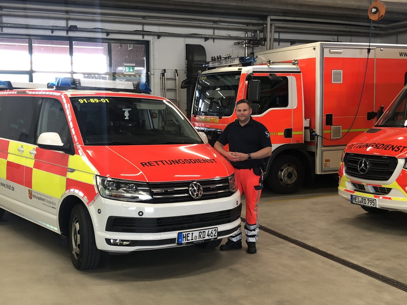 RKiSH: Start des Akut-Einsatzfahrzeugs (AEF) in Rendsburg - Foto: presseportal.de