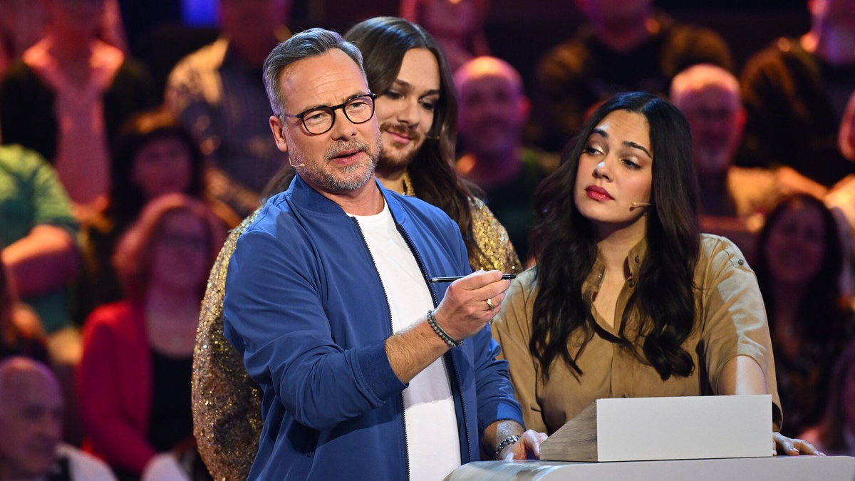 Matthias Opdenhövel Riccardo Simonetti Nilam Farooq Hast du Töne - Foto: Joyn/Willi Weber, presseportal.de