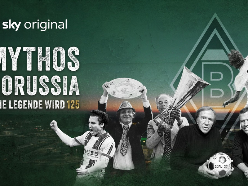 Mythos Borussia: Eine Legende wird 125: Sky Original Doku begleitet Borussia Mönchengladbach durch das Jubiläumsjahr - Foto: presseportal.de